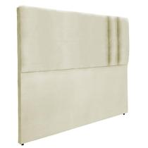 Cabeceira Modular Cama Box Almofadada Luxo Suede RBL