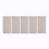 Cabeceira Modular de Boucle Casal com 5 Módulos (30cm x 60cm)