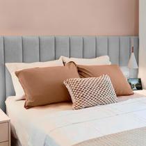 Cabeceira Modular de Colar na Parede Madrid 160x50cm Painel Kasabela Interiores