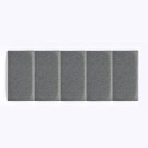 Cabeceira Modular de Linho Casal com 5 Módulos (30cm x 60cm) Cabeceira Modular de Linho Casal com 5 Módulos (30cm x 60cm)