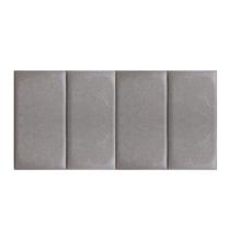 Cabeceira Modular de material sintético Solteiro com 4 Módulos (30cm x 60cm)