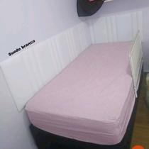 Cabeceira modular solteiro em L trilho - 090x189x050