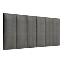 Cabeceira Modulo 1,40m Cama Casal Estofada Quarto Decoração Cabeceira Modulo 1,40m Cama Casal Estofada Quarto Decoração