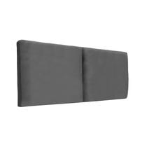 Cabeceira Módulos Cama Box Almofadada Luxo Suede RBL