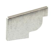 Cabeceira Moldura Corte 28 Esquerda 877 Aço Galvanizado Inox Calha Forte