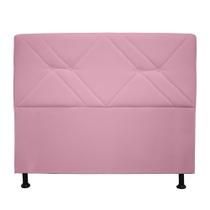 Cabeceira Mônaco 90 cm Suede Rosa
