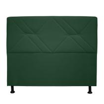 Cabeceira Mônaco 90 cm Suede Verde