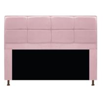 Cabeceira Munique 160 cm Queen Size Sintético Rosa Bebê - ADJ Decor