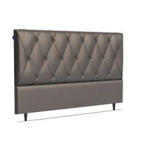 Cabeceira Murat Facto Cinza Queen (8x160x120) - Ortobom