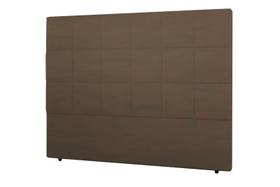 Cabeceira Nairóbi Casal 1400mm Suede Marrom Taupe - Simbal