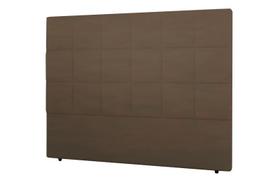 Cabeceira Nairóbi Queen 1600mm Suede Marrom Taupe - Simbal
