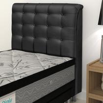 Cabeceira New Plus 90cm Dama Preto