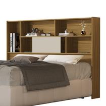 Cabeceira Olivia Para Cama Casal 140cm Com Nicho - Madec Moveis