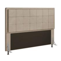 Cabeceira Onix Para Cama Box King 195 cm Suede - D'Rossi