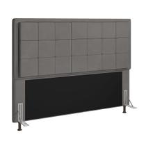 Cabeceira Onix Para Cama Box Queen 160 cm Suede - D'Rossi