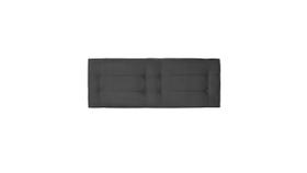 Cabeceira Painel Bela Casal 140cm X 50cm Suede Cinza Ms Decor