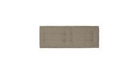 Cabeceira Painel Bela Casal 140cm X 50cm Suede Nude Ms Decor