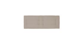 Cabeceira Painel Bela Solteiro 90cm X 50cm Suede Bege Mz Decor