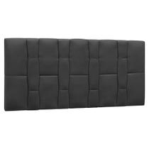 Cabeceira Painel Cama Box Casal Queen 160cm Carla Corano Preto - Mpozenato