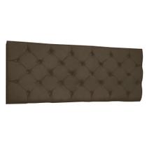 Cabeceira Painel Capitonê King 1,95m Jade Suede Marrom - Pallazio Cabeceira Painel Capitonê King 1,95m Jade Suede Marrom - Pallazio