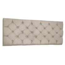 Cabeceira Painel Capitonê Queen 1,60m Jade Suede - Pallazio