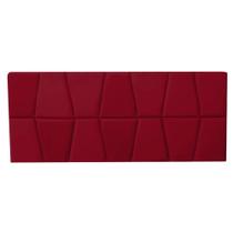 Cabeceira Painel Casal 140cm Roma Suede Marsala - D'Classe Decor