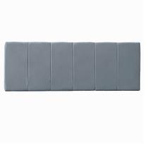 Cabeceira Painel Casal Queen de Cama Box Estofada Lua 160 cm Veludo