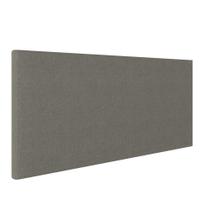 Cabeceira Painel Clean Para Cama Box Queen 160 Cm Linho Cor A26 Grafite