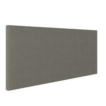 Cabeceira Painel Clean Para Cama Box Queen 160 cm Linho Grafite A26 - D'Rossi Cabeceira Painel Clean Para Cama Box Queen 160 cm Linho Grafite A26 - D'Rossi