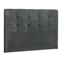 Cabeceira Painel De Casal 160cm Para Cama Box Clean Suede Cinza - SA Móveis