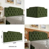 Cabeceira Painel Estofada Capitonê Premium Casal ou Queen 1,40m 1,60m