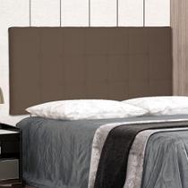 Cabeceira Painel Estofada King Verona na Parede MDF Suede Caramelo Abmaza Cabeceira Painel Estofada King Verona na Parede MDF Suede Caramelo Abmaza
