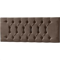 Cabeceira Painel Estofada Suede Marrom Casal 1,40m para Cama Box Cabeceira Painel Estofada Suede Marrom Casal 1,40m para Cama Box