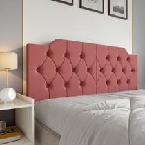 Cabeceira Painel Estofado Dobrável Box Solteiro Capela Moderna Decorativa