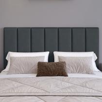 Cabeceira Painel Estofado Modular Decorativo Para Quarto Estilo Moderno Conforto 7 módulos Casal Cabeceira Painel Estofado Modular Decorativo Para Quarto Estilo Moderno Conforto 7 módulos Casal