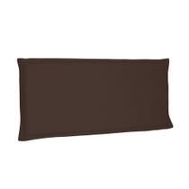 Cabeceira Painel Garden Para Cama Box Casal 140 cm Suede Café - D'Rossi