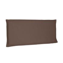 Cabeceira Painel Garden Para Cama Box Casal 140 cm Suede Caramelo - D'Rossi