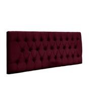 Cabeceira Painel Imperatriz 1,58 Cm Cama Box Queen Marsala