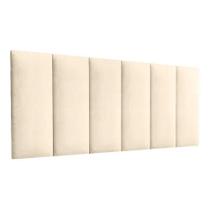Cabeceira Painel Imperial Estofada Casal Areia 1,40m