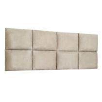 Cabeceira Painel Modulada Queen 1,60m Lorena Suede - Pallazio