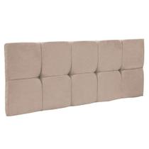 Cabeceira Painel Nina para Cama Box Queen 160cm Platinum Decor Nude