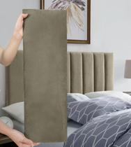 Cabeceira Painel para Cama de Solteiro Estofada - Modulos - Kasabela Cabeceira Painel para Cama de Solteiro Estofada - Modulos - Kasabela