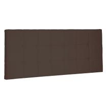 Cabeceira Painel Queen 1,60m Verona Suede Marrom Café - Pallazio Cabeceira Painel Queen 1,60m Verona Suede Marrom Café - Pallazio