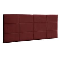 Cabeceira Painel Raissa 100Cm Para Cama Box Suede Diversas