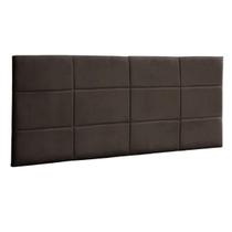 Cabeceira Painel Raissa 158Cm Cama Box Queen Suede Diversas