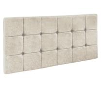Cabeceira Painel Sleep para Cama Box Solteiro 0,90 cm Suede Bege 1301 - D'Rossi Cabeceira Painel Sleep para Cama Box Solteiro 0,90 cm Suede Bege 1301 - D'Rossi