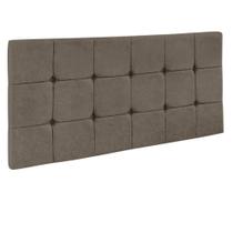 Cabeceira Painel Sleep para Cama Box Solteiro 0,90 cm Suede Castor 1305 - D'Rossi