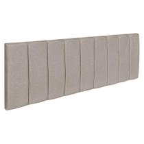 Cabeceira Painel Solteiro 0,90m Holanda Linho Cappuccino - Pallazio Cabeceira Painel Solteiro 0,90m Holanda Linho Cappuccino - Pallazio