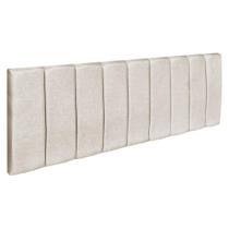 Cabeceira Painel Solteiro 0,90m Holanda Suede Bege - Pallazio Cabeceira Painel Solteiro 0,90m Holanda Suede Bege - Pallazio
