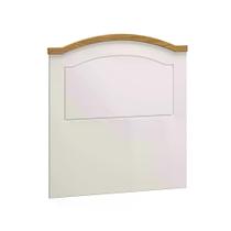 Cabeceira Painel Solteiro Smile Creme/Carvalho Cabeceira Painel Solteiro Smile Creme/Carvalho